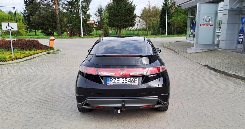 Honda Civic cena 29990 przebieg: 181498, rok produkcji 2008 z Rzeszów małe 352